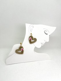 ORECCHINI CUORE DI MAMMA