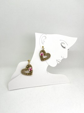 ORECCHINI CUORE DI MAMMA