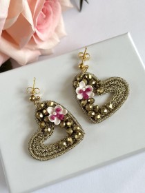 ORECCHINI CUORE DI MAMMA