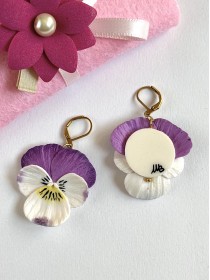 ORECCHINI PENSIERO D’AMORE